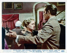 The Big Country 8x10 inch photo Carroll Baker dances with Charlton Heston