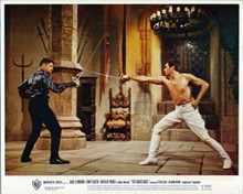 The Great Race Tony Curtis sword fights Ross Martin 8x10 inch photo