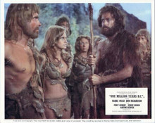 One Million Years BC Raquel Welch John Richardson with shell tribe 8x10 photo