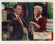 Young at Heart vintage artwork 8x10 photo Frank Sinatra Doris Day in apartment