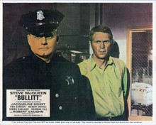 Bullitt vintage artwork 8x10 inch photo Steve McQueen in police squad room