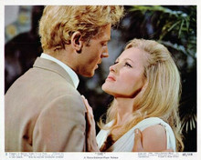 She 1965 Hammer classic John Richardson Ursula Andress romantic scene 8x10 photo