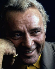 Richard Burton always classy & debonair smiling portrait 1970's era 8x10 photo
