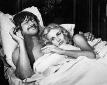 From Noon Til Three 1976 Charles Bronson in bed with Jill Ireland 8x10 photo