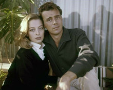 Dirk Bogarde & Capucine romantic portrait for Song Without End 1960 8x10 photo