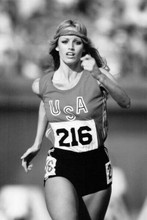 Susan Anton plays Olympic runner in 1979 Goldengirl movie 4x6 inch real photo