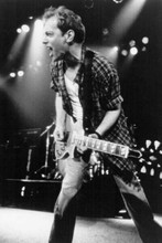 Peter Frampton holding guitar performing in concert 4x6 inch real photo