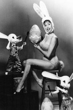 Mary Tyler Moore cute pose in bunny outfit showing cleavage 4x6 inch photo