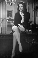 Joan Collins shows off legs sitting on desk 1970 The Executioner 4x6 inch photo