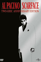 Scarface 1983 classic DVD release poster artwork Al Pacino in white 8x12 photo