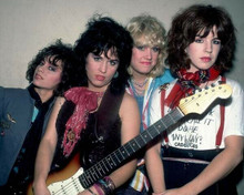 The Bangles Vicki Debbi Susannah Michael with guitar 8x10 inch photo