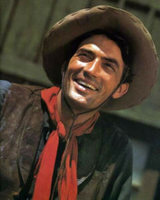 Gregory Peck smiling portrait in western outfit Duel in the Sun 8x10 inch photo
