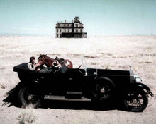 Giant 1955 James Dean sits in 1921 Rolls-Royce Silver Ghost 8x10 inch photo