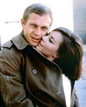 Love With A Proper Stranger Natalie Wood cuddles up to Steve McQueen 8x10 photo