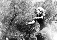 Lindsay Wagner in action jumps over fence as The Bionic Woman 5x7 inch photo