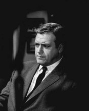 Raymond Burr in thoughtful mood as Chief Ironside TV series 8x10 inch photo