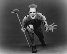 Jim Carrey as The Riddler in 1995 Batman Forever movie 8x10 inch photo