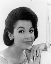 Annette Funicello smiling 1960's head and shoulders portrait 8x10 inch photo