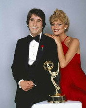 Henry Winkler & Cheryl Ladd host 31st Emmy Awards 1979 8x10 inch photo