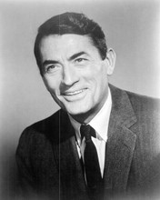 Gregory Peck smiling studio portrait early 1960's in suit and tie 8x10 photo