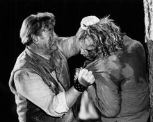 The Cowboys John Wayne beats the hell out of Bruce Dern 8x10 inch photo