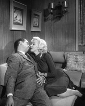 Gentleman Prefer Blondes Marilyn Monroe on sofa with Tommy Noonan 8x10 photo