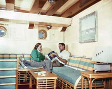 Errol Flynn rare on board his yacht Zaca with wifePatrice Wymore 11x14 photo