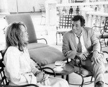 Columbo It's All in the Game 1993 Faye Dunaway Peter Falk seated 11x14 photo