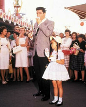 It Happened At The World's Fair 1963 Elvis Presley Vicky Tui eat ice cream 11x14