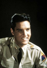 Elvis Presley smiling portrait in Army shirt G.I. Blues 11x14 photo