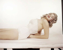 Jayne Mansfield beautiful 11x14 inch photo glamour portrait in white corset