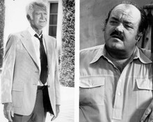 William Conrad as Cannon Buddy Ebsen as Barnaby Jones two images on 11x14 photo