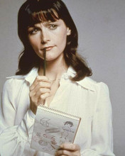 Margot Kidder as reporter Lois Lane with notepad 1978 Superman 8x10 inch photo