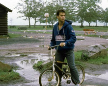 Tom Hanks classic pose with small bicycle from Big 8x10 inch photo