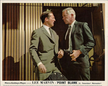 Point Blank 1968 Lee Marvin pulls gun on Lloyd Bochner 8x10 inch photograph