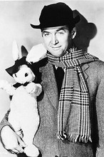 James Stewart As Elwood P. Dowd In Harvey 11x17 Mini Poster Holding Rabbit