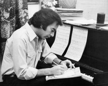 Neil Diamond sits at piano writing music The Jazz Singer 11x17 Poster
