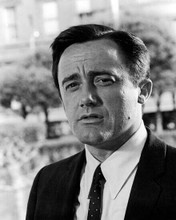 Robert Vaughn portrait in suit as Chalmers from 1968 Bullitt 11x17 Poster