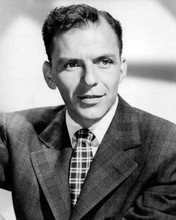 Frank Sinatra with short hair in suit and tie 1940's era 11x17 Poster