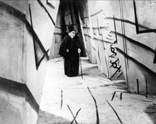 Cabinet of Dr Caligari Werner Krauss in strange house 11x17 poster