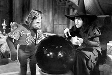 The Wizard of Oz Margaret Hamilton Wicked Witch Monkey Crystal Ball 11x17 Mini P