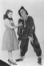 The Wizard of Oz B&W Dorothy Scarecrow 11x17 Mini Poster