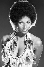 Pam Grier photo low cut afro hairstyle iconic 1970's 11x17 Mini Poster