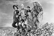 The Wizard of Oz B&W Judy Garland Cast 11x17 Mini Poster
