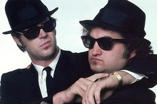 Dan Aykroyd John Belushi The Blues Brothers 11x17 Mini Poster sunglasses & hats