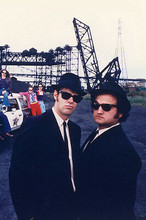 Dan Aykroyd John Belushi The Blues Brothers 11x17 Mini Poster police car