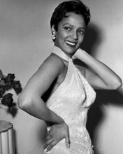 Dorothy Dandridge candid smiling posing for cameras in sexy dress 16x20 Poster