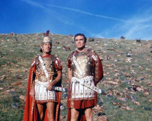 Laurence Olivier John Gavin by dead soldiers Spartacus 16x20 Poster