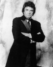 Johnny Cash 1980's publicity portrait in long black tuxedo jacket 12x18 Poster