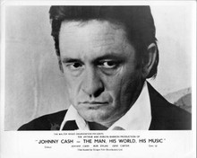 Johnny Cash The Man His World His Music 8x10 photo John classic 1968 portrait